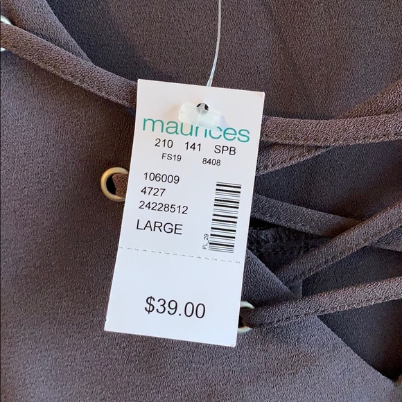 Purple long sleeve dress - Picture 3 of 3